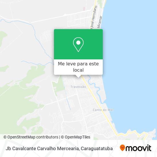 Jb Cavalcante Carvalho Mercearia mapa