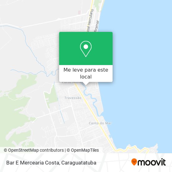 Bar E Mercearia Costa mapa