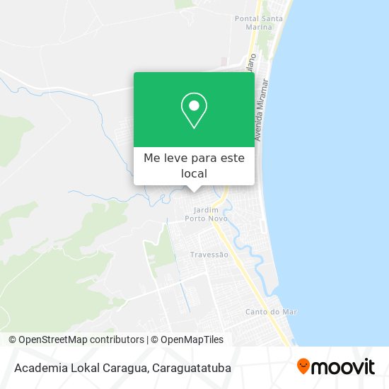 Academia Lokal Caragua mapa
