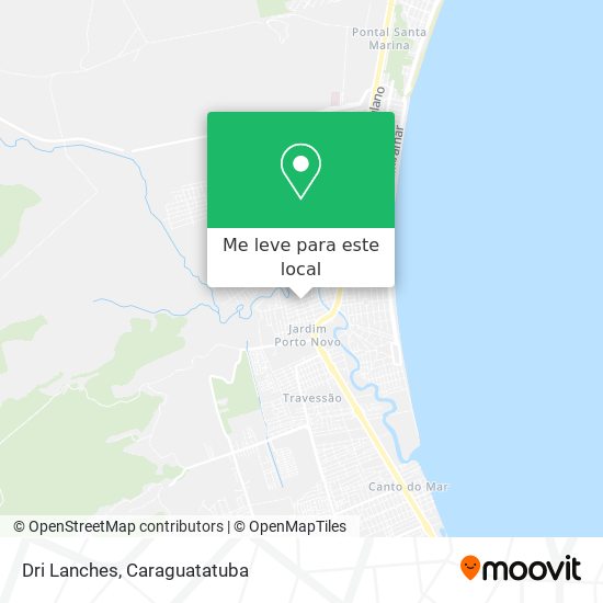 Dri Lanches mapa