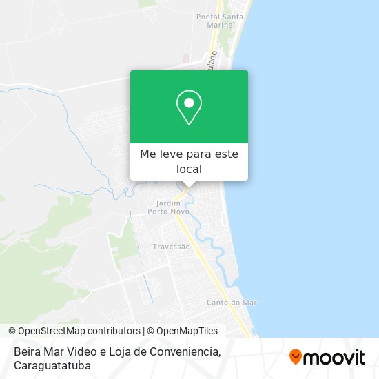 Beira Mar Video e Loja de Conveniencia mapa