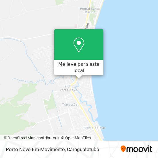 Porto Novo Em Movimento mapa