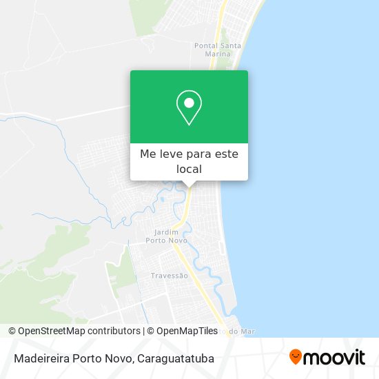 Madeireira Porto Novo mapa