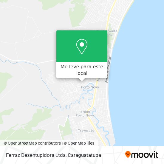 Ferraz Desentupidora Ltda mapa