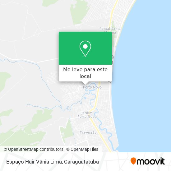 Espaço Hair Vânia Lima mapa