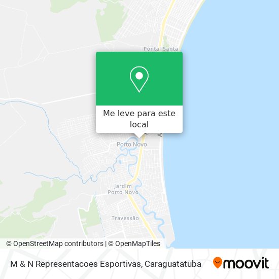 M & N Representacoes Esportivas mapa