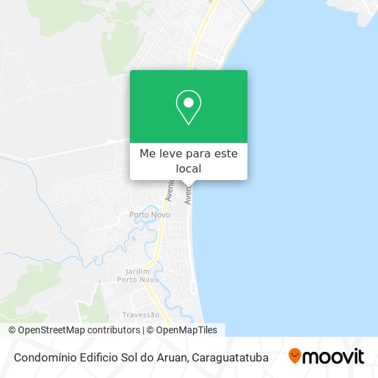 Condomínio Edificio Sol do Aruan mapa