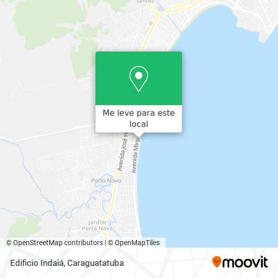 Edificio Indaiá mapa