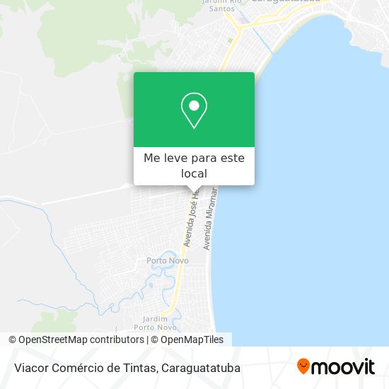 Viacor Comércio de Tintas mapa