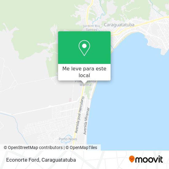 Econorte Ford mapa