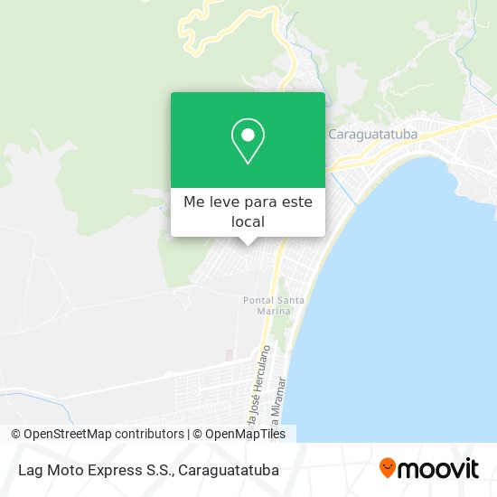 Lag Moto Express S.S. mapa