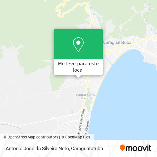 Antonio Jose da Silveira Neto mapa