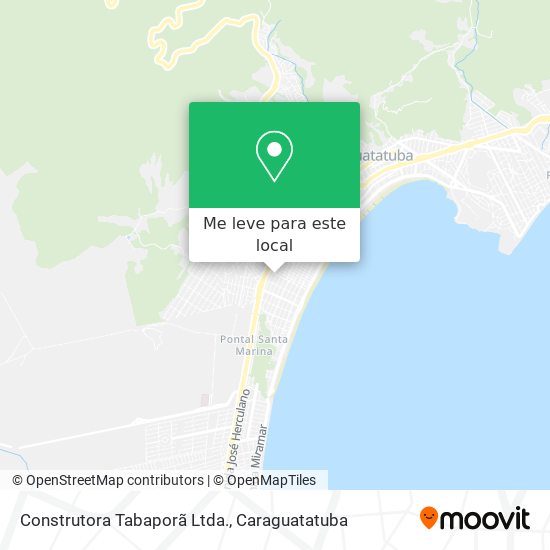 Construtora Tabaporã Ltda. mapa