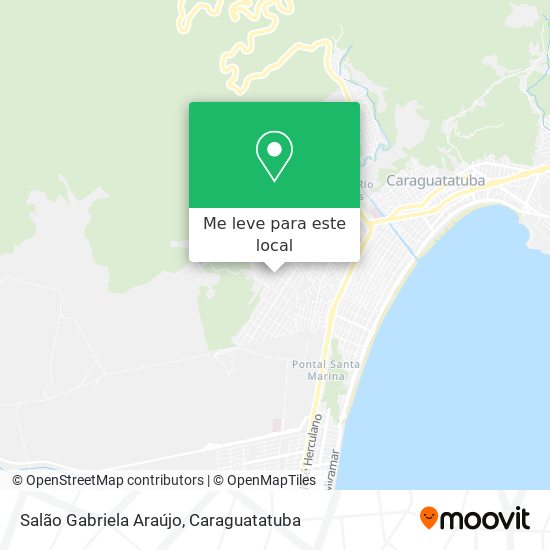 Salão Gabriela Araújo mapa