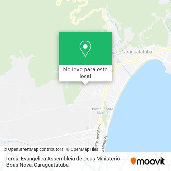 Igreja Evangelica Assembleia de Deus Ministerio Boas Nova mapa