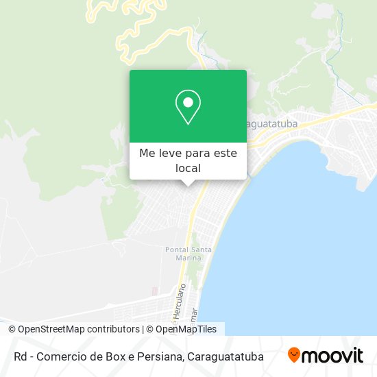 Rd - Comercio de Box e Persiana mapa