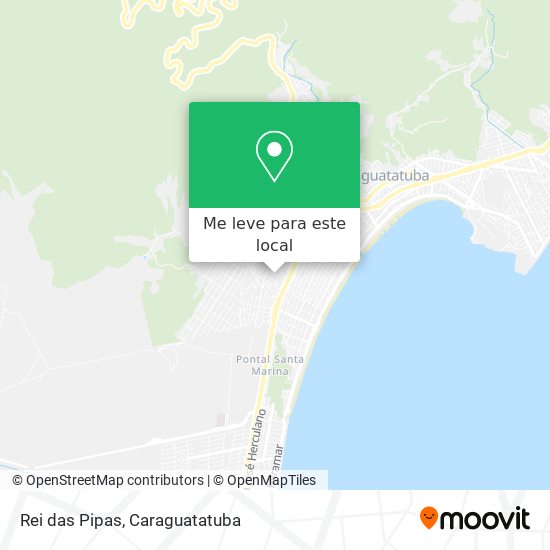 Rei das Pipas mapa