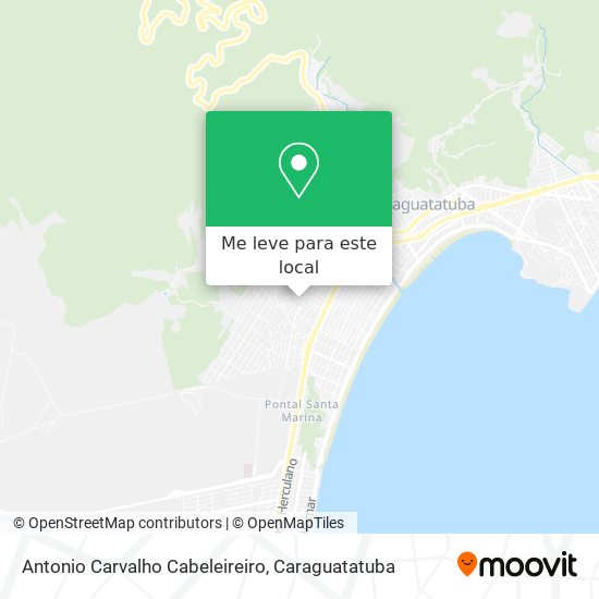 Antonio Carvalho Cabeleireiro mapa