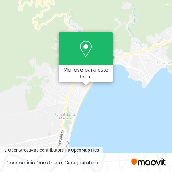 Condominio Ouro Preto mapa