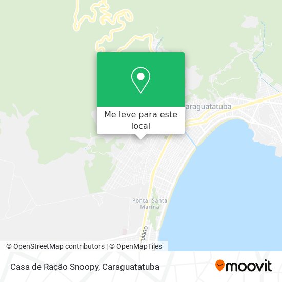 Casa de Ração Snoopy mapa