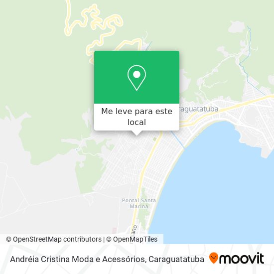 Andréia Cristina Moda e Acessórios mapa