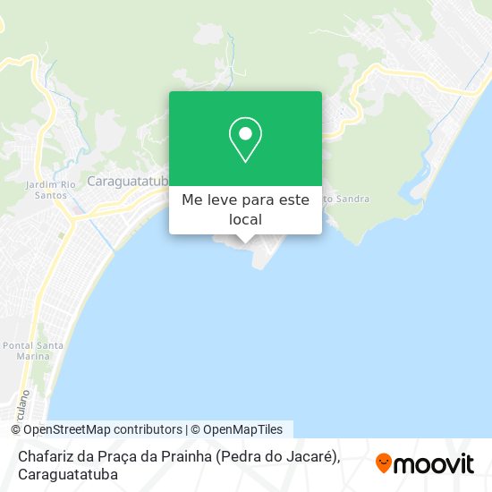 Chafariz da Praça da Prainha (Pedra do Jacaré) mapa