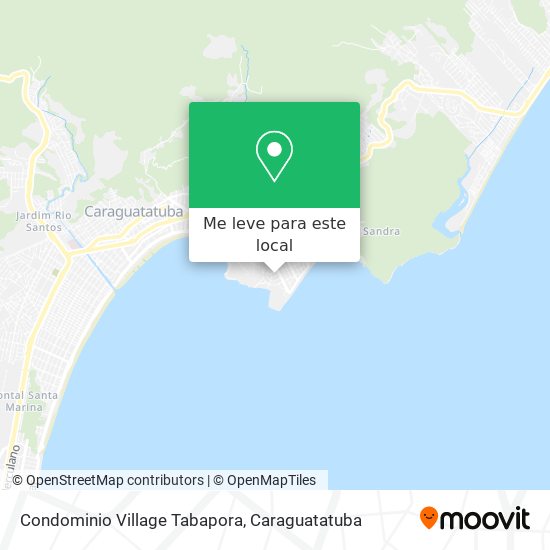 Condominio Village Tabapora mapa