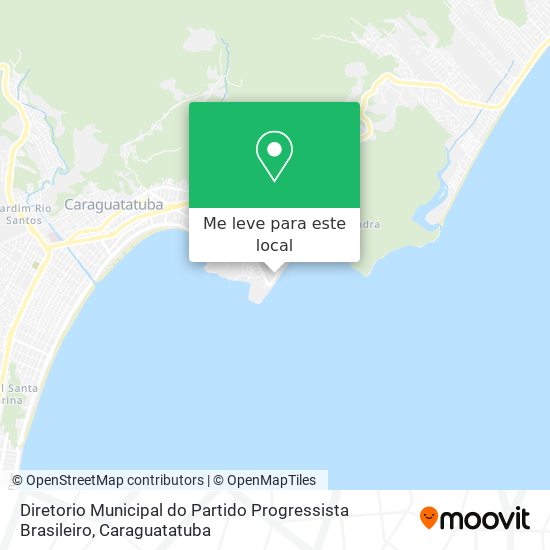 Diretorio Municipal do Partido Progressista Brasileiro mapa