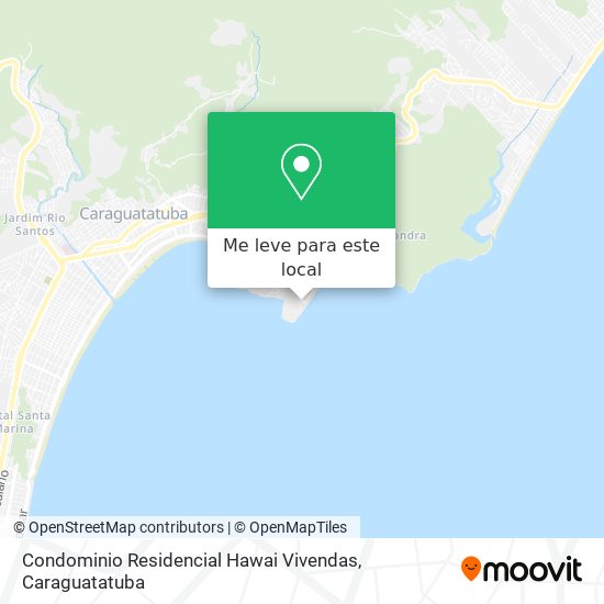 Condominio Residencial Hawai Vivendas mapa