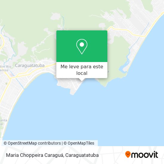 Maria Choppeira Caraguá mapa