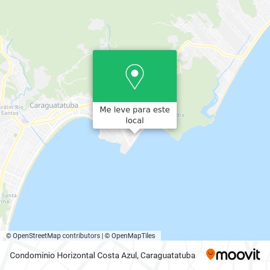 Condominio Horizontal Costa Azul mapa