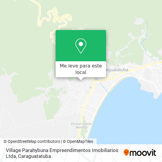 Village Parahybuna Empreendimentos Imobiliarios Ltda mapa