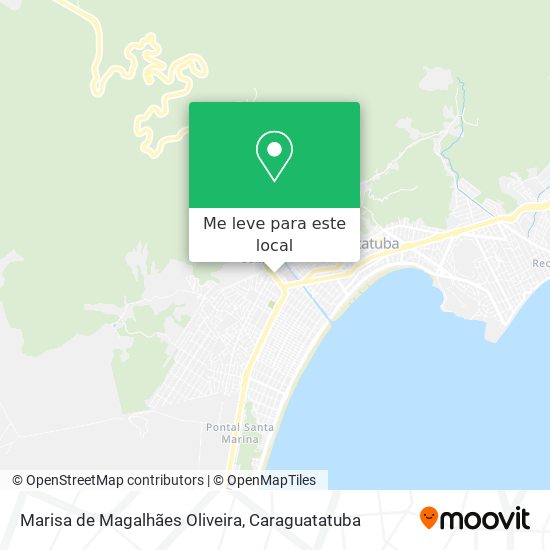 Marisa de Magalhães Oliveira mapa