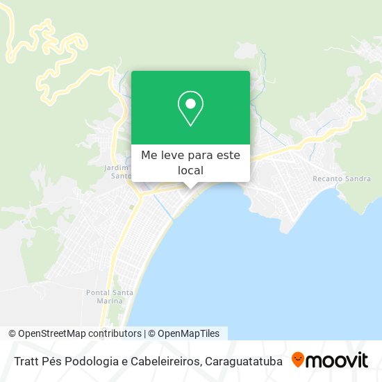 Tratt Pés Podologia e Cabeleireiros mapa