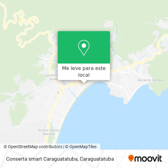 Conserta smart Caraguatatuba mapa