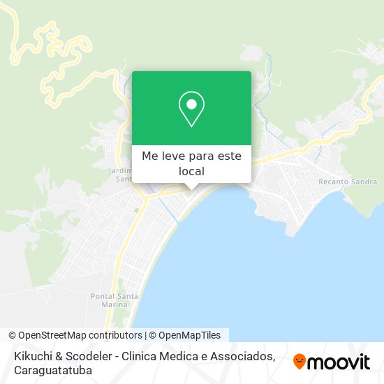 Kikuchi & Scodeler - Clinica Medica e Associados mapa