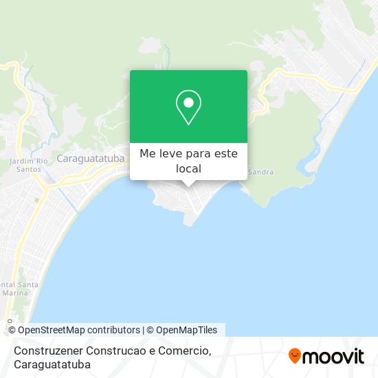 Construzener Construcao e Comercio mapa