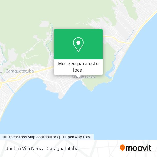 Jardim Vila Neuza mapa