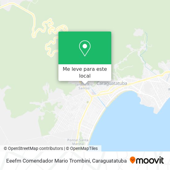 Eeefm Comendador Mario Trombini mapa