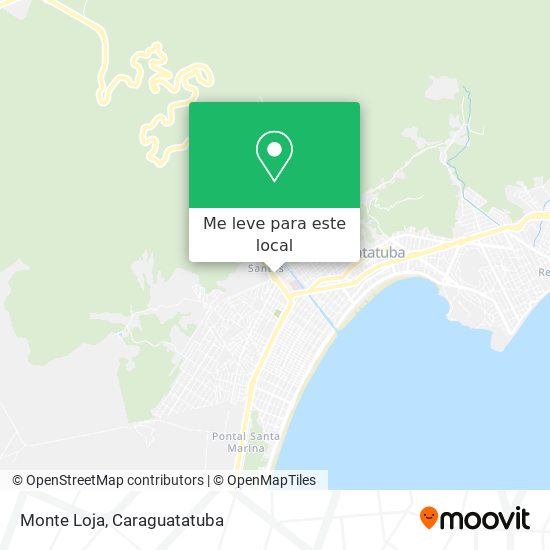 Monte Loja mapa