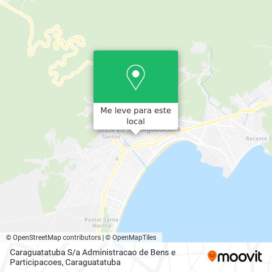 Caraguatatuba S / a Administracao de Bens e Participacoes mapa