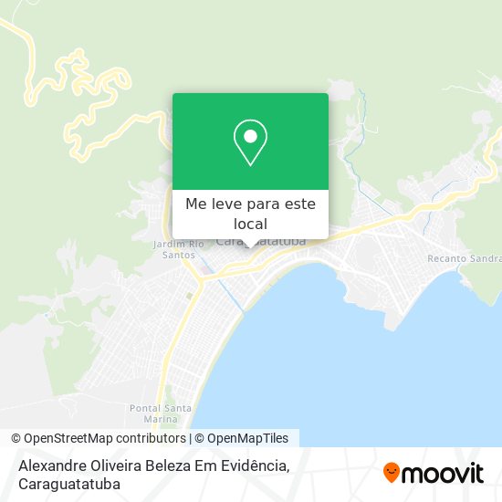 Alexandre Oliveira Beleza Em Evidência mapa