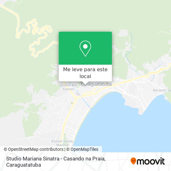 Studio Mariana Sinatra - Casando na Praia mapa