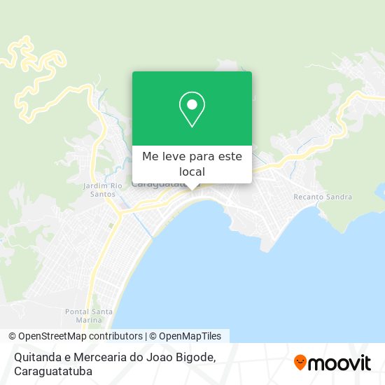 Quitanda e Mercearia do Joao Bigode mapa