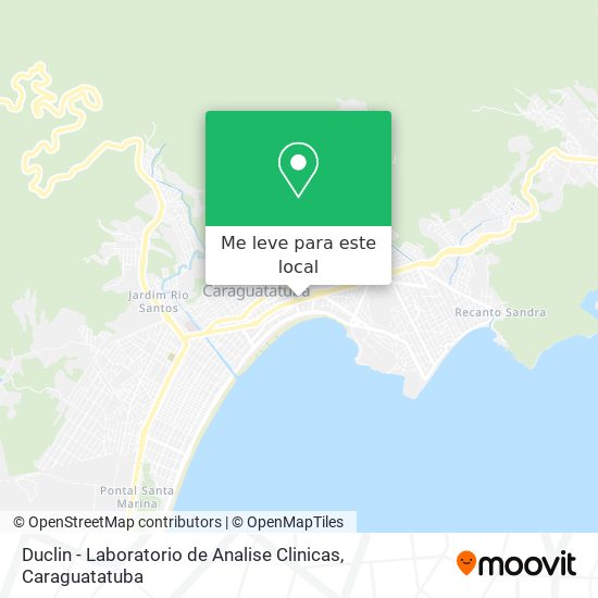 Duclin - Laboratorio de Analise Clinicas mapa