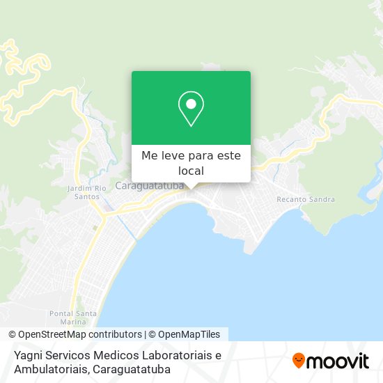 Yagni Servicos Medicos Laboratoriais e Ambulatoriais mapa