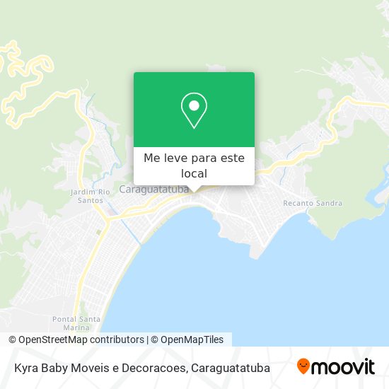 Kyra Baby Moveis e Decoracoes mapa