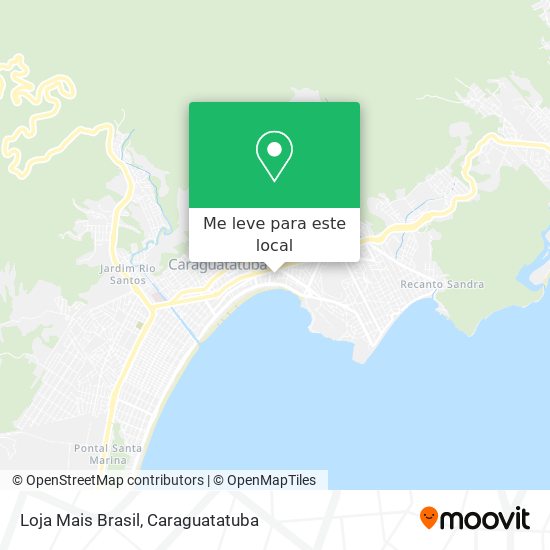 Loja Mais Brasil mapa