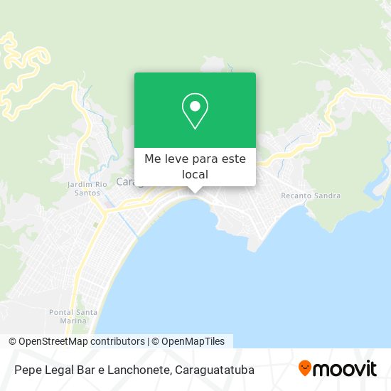 Pepe Legal Bar e Lanchonete mapa