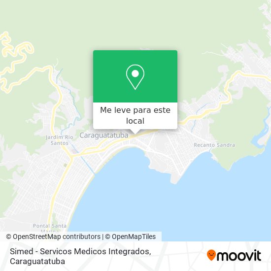 Simed - Servicos Medicos Integrados mapa